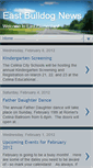 Mobile Screenshot of eastbulldognews.celinaschools.org